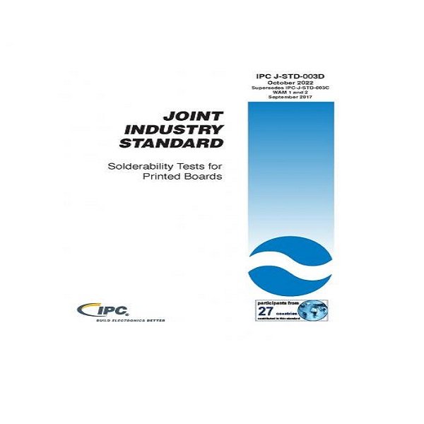 MANUALE IPC-J-STD-003 REV.D - SOLDERABILITY TESTS