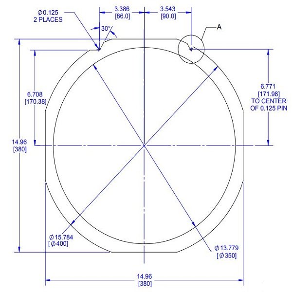 TOPLINE FF123 12"  FRAME