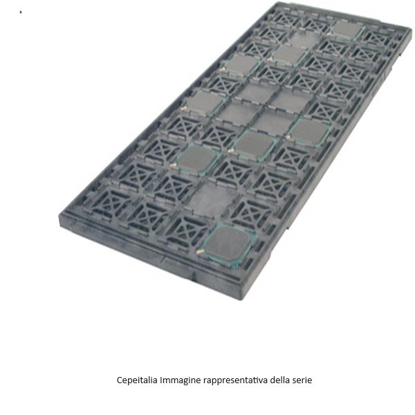 TOPLINE BGATRAY23MM-5X12 VASSOIO JEDEC PER BGA