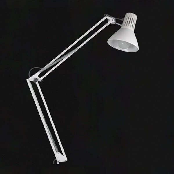 LAMPADA BIANCA DA BANCO MOD 10 A PANTOFRAFO