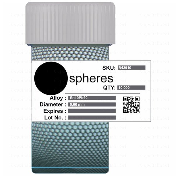 SOLDER BALLS PER CBGA - SN10PB90 - 0.35 MM -