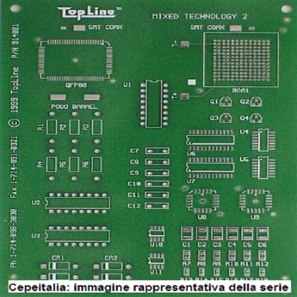 TOPLINE MIXED TECHNOLOGY 2 KIT - 2-LAYER FR4 PCB