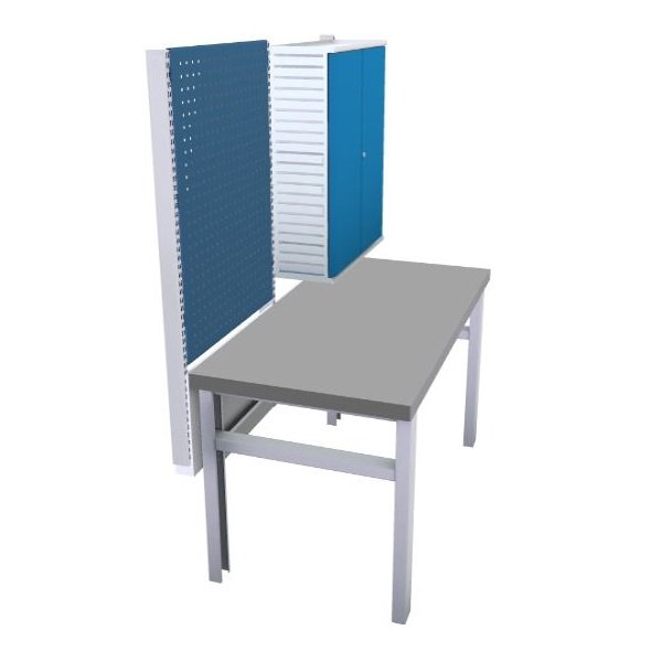 TRESTON BANCO DA LAVORO 1500X750MM CON PANNELLO E