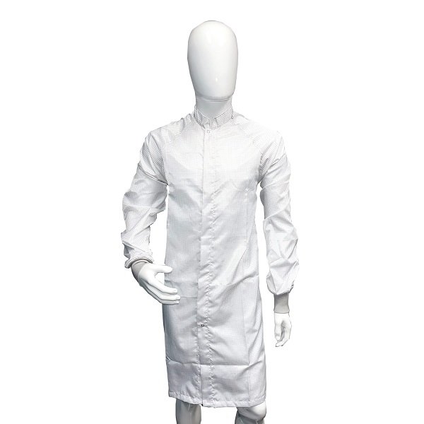 CAMICE BIANCO ESD PER CLEANROOM ISO 6 - LARGE TX40