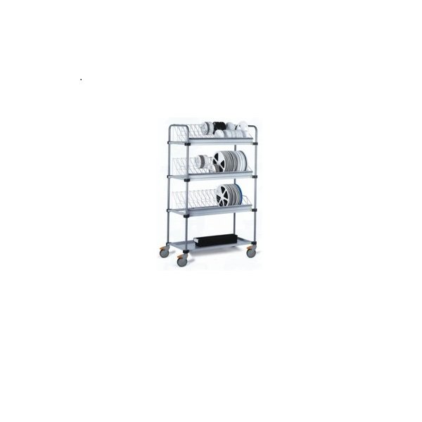 CARRELLO RRT ESD 4 piani / 4 ruote pivottanti