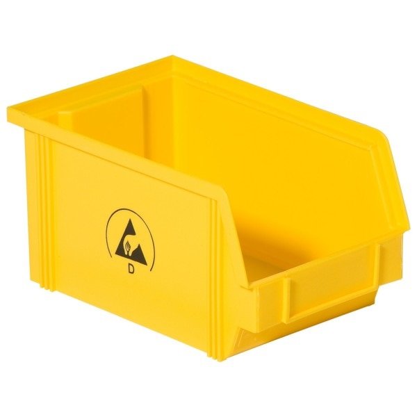 CONTENITORE A BOCCA DI LUPO ESD 235 X 145 X 125 MM