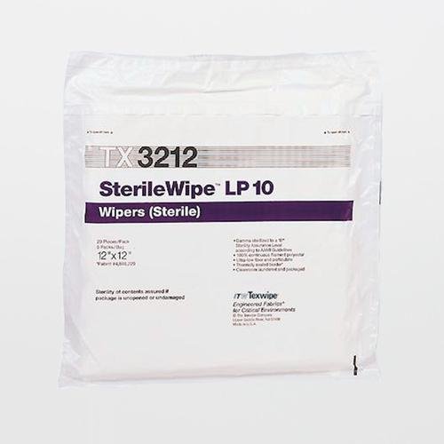 TEXWIPE TX3212 STERILEWIPE LP10 12"X12" 100PZ