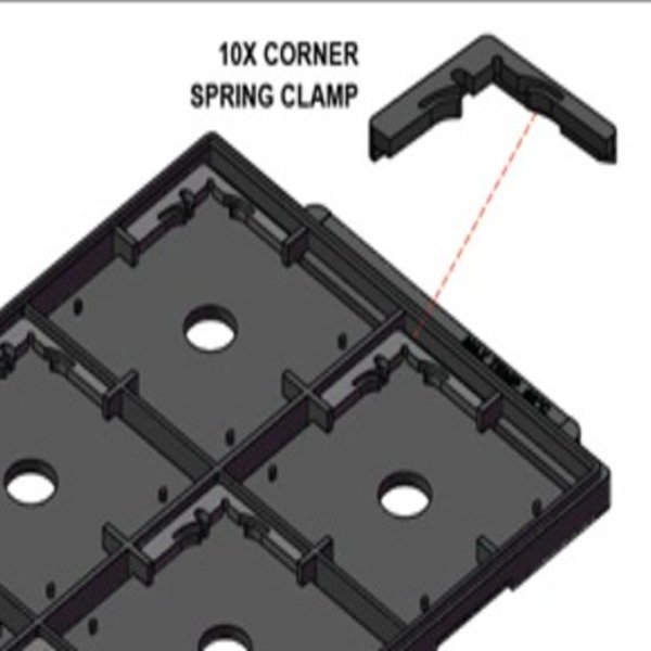 TOPLINE SPARE SPRING CLIP FOR WP2-JIGTRAY-E