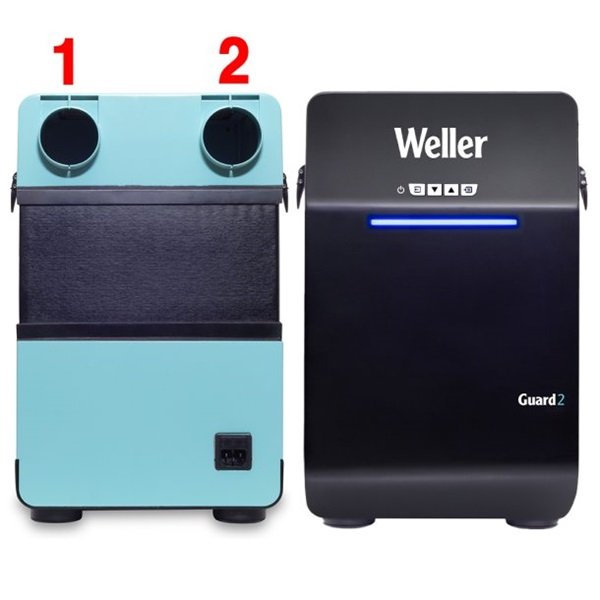 WELLER ASPIRAFUMI DOPPIA ZEROSMOG GUARD 2 - 230V