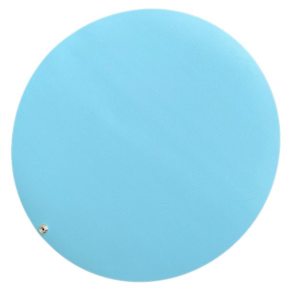 ITECO tappeto da tavolo esd azzurro circolare