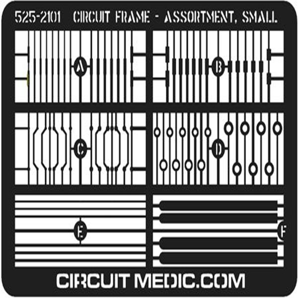CIRCUIT FRAME ASSORTMENT BRIGHT 525-2101-1