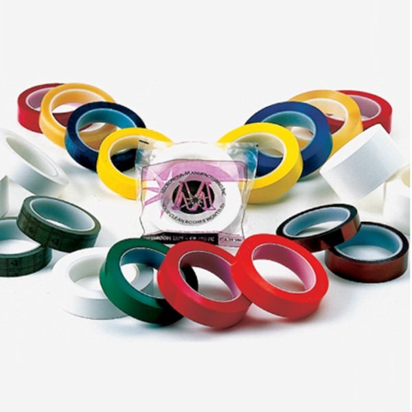CLEANROOM VINYL TAPE CR100PC-1WH (36 ROLLS)