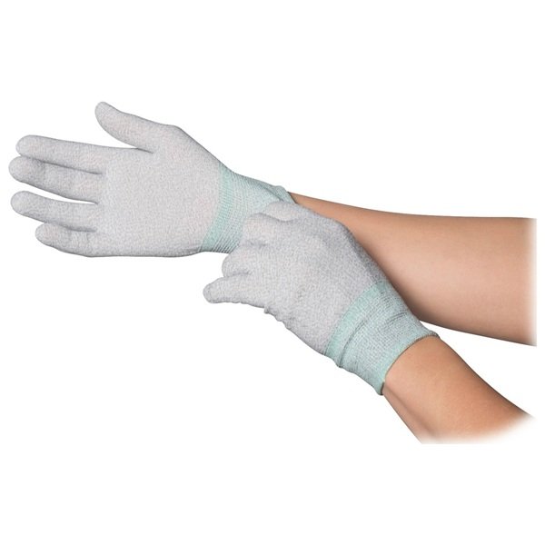 GUANTI ESD TAGLIA M NYLON/POLIESTERE SENZA