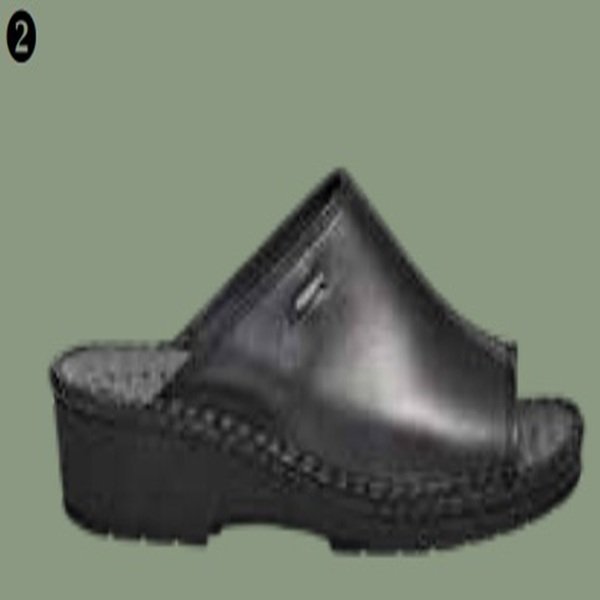 ABEBA CIABATTA ESD MODELLO 31092 SIZE 38 - NERO