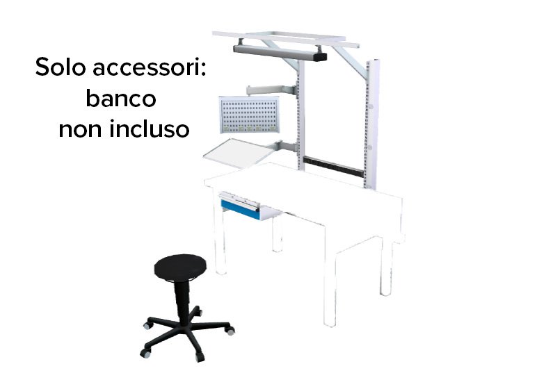 Accessori per completare banco lavoro 1500x750